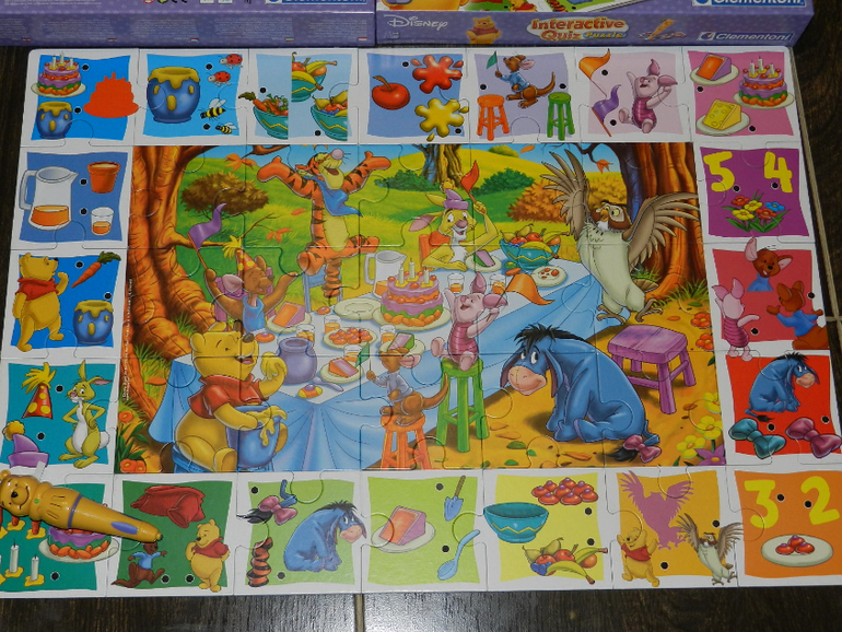 Мой отзыв на пазл викторину Вини пух