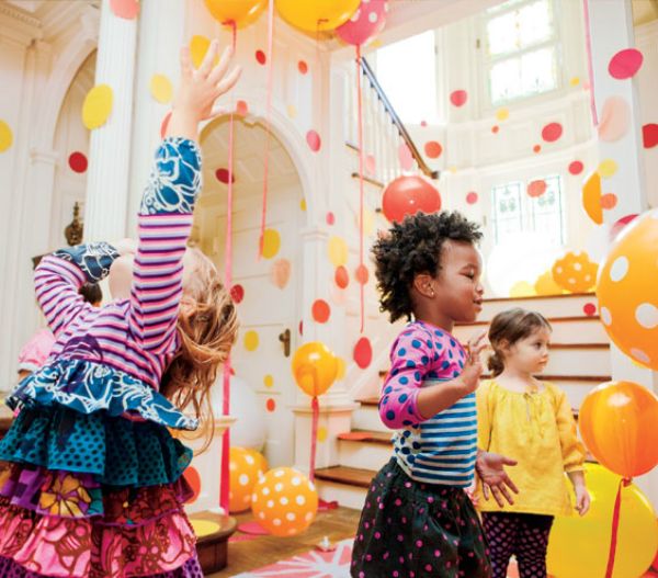 КРУГЛАЯ ВЕЧЕРИНКА. Для детей 2-4 лет