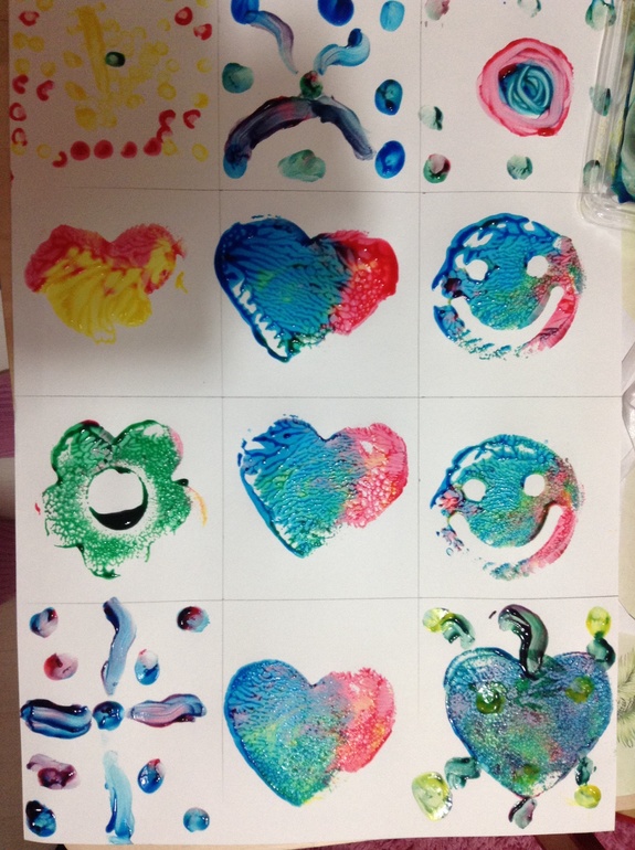 Наша домашняя школа рисования ;)