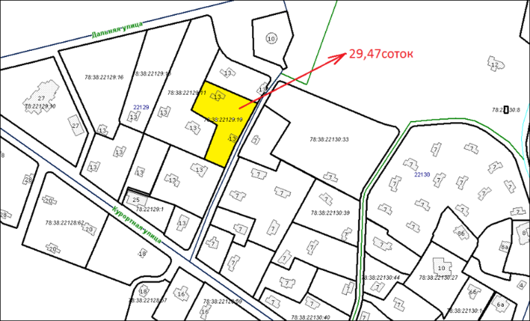 Продажа элитных участков в Репино В поселке Репино на продажу выставлено более 10 земельных объектов.