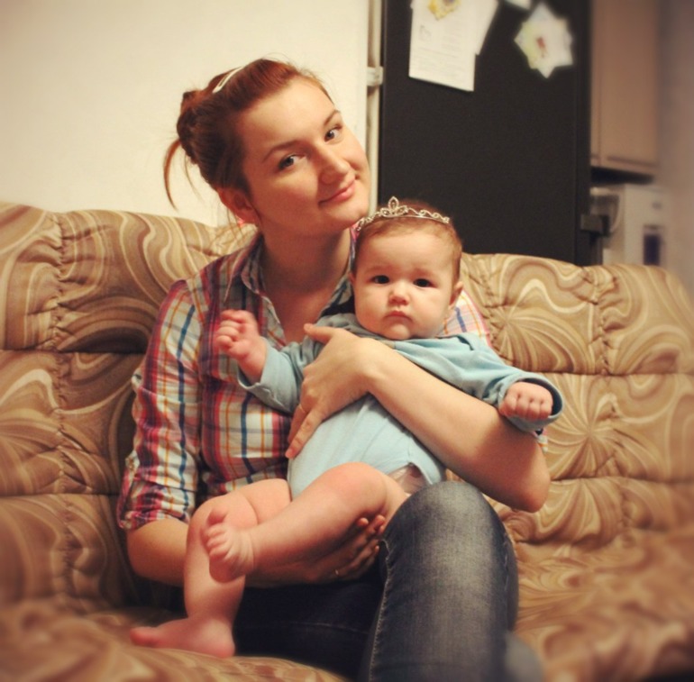 Наше вчерашнее шесимесячье :)