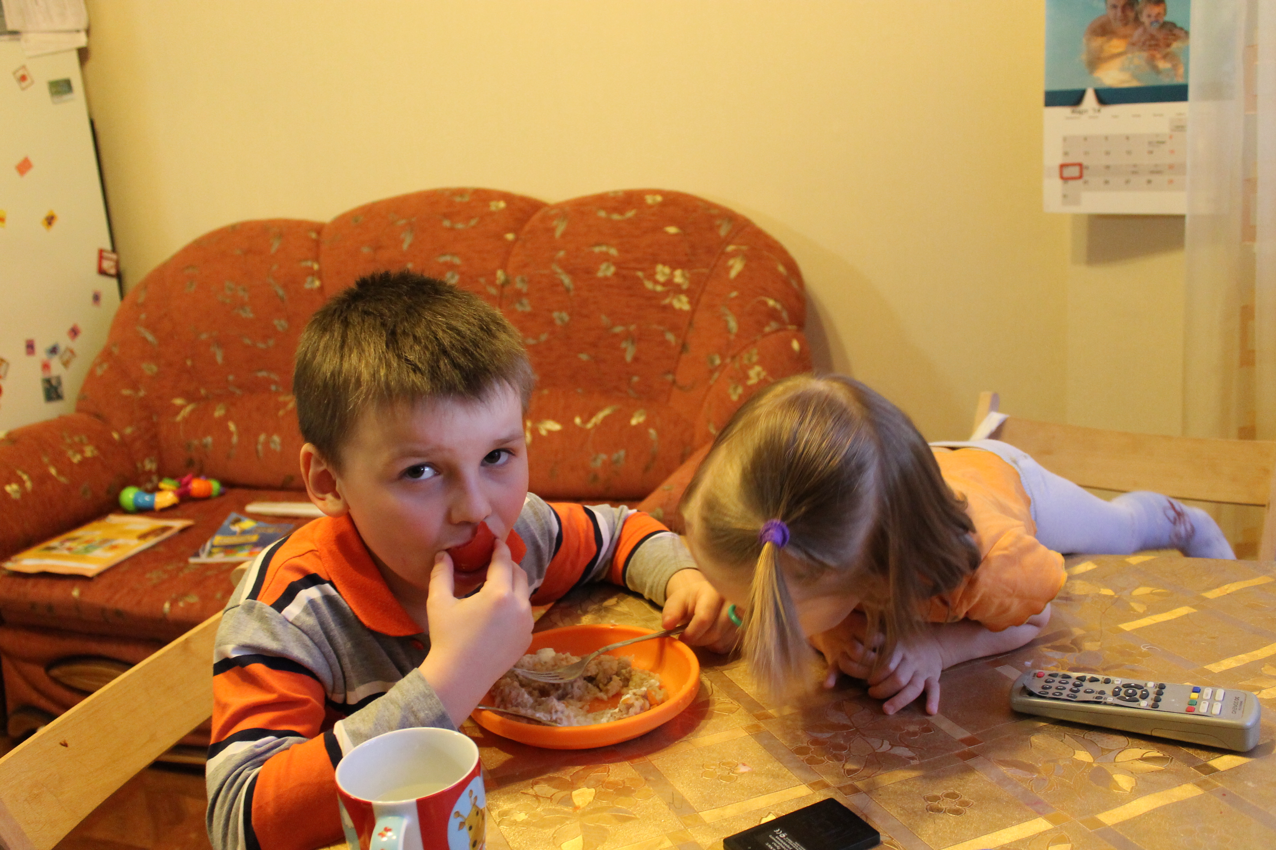 Голодное детство аллергодеток...