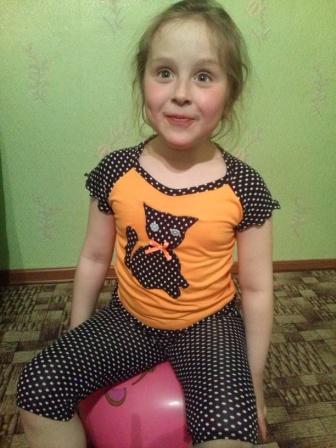 Кошка и горошки