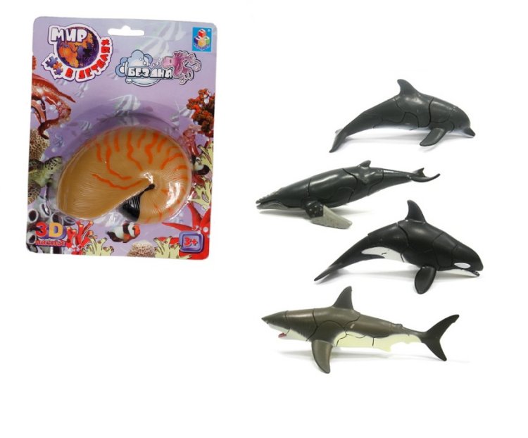 И пазл, и фигурка для игры - 3D пазлы)))