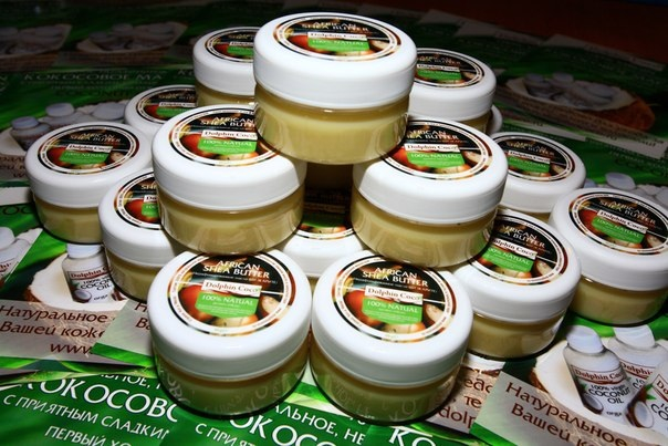 100% Натуральные масла( Кокосовое, Ши, Какао)