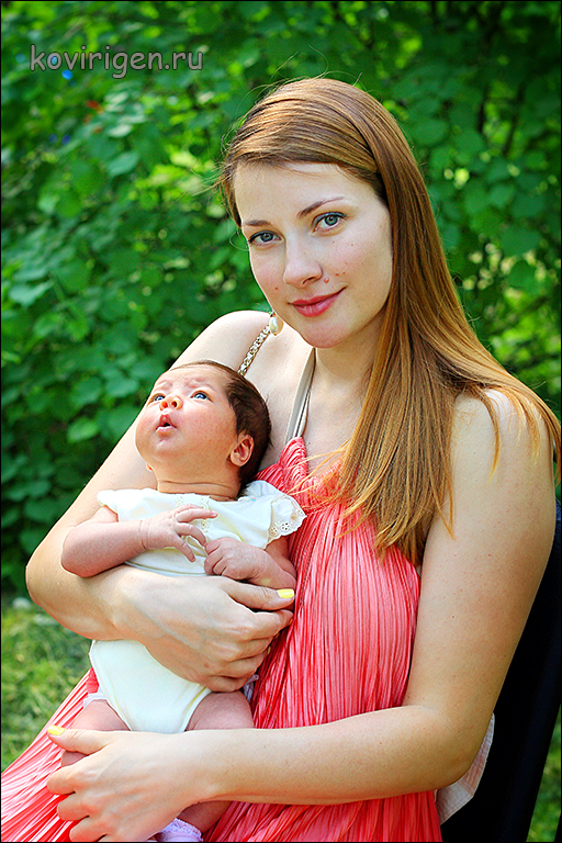 Счастливая мама трих детей!