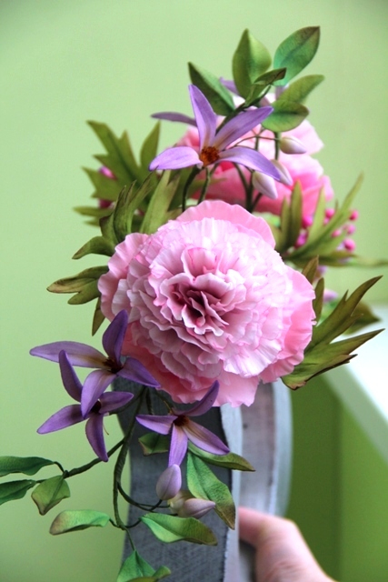 Отчет, о прошедшем курсе по сахарной флористике от  Виктории Кулбжевой