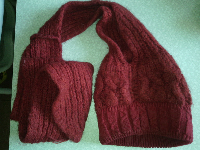 Шапка-буратинка для девочки, Одинцово