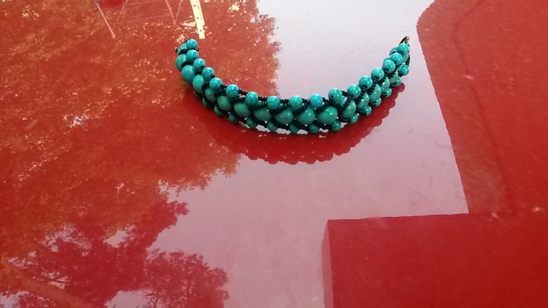 Бирюзовый браслетик...