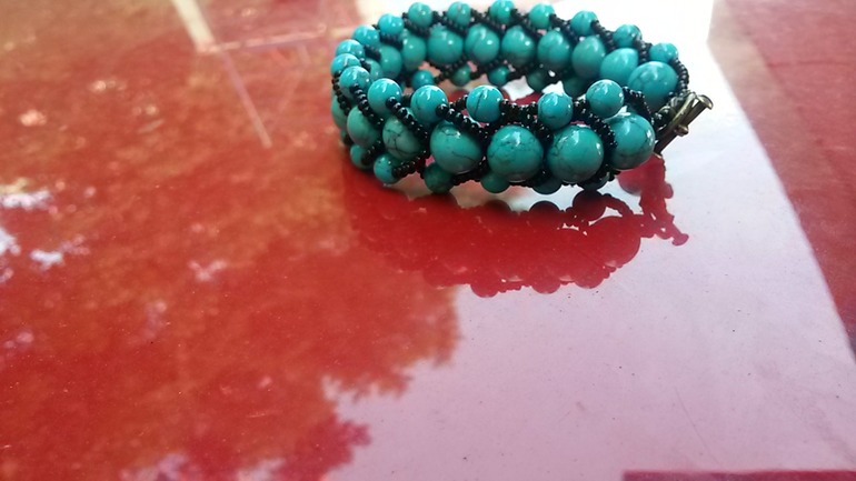 Бирюзовый браслетик...