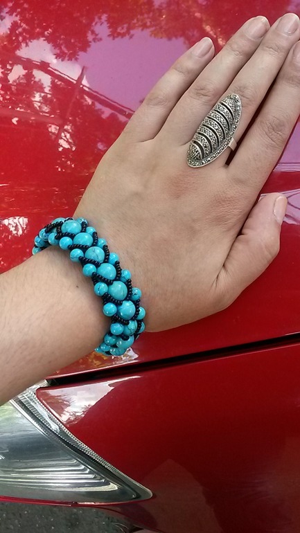 Бирюзовый браслетик...