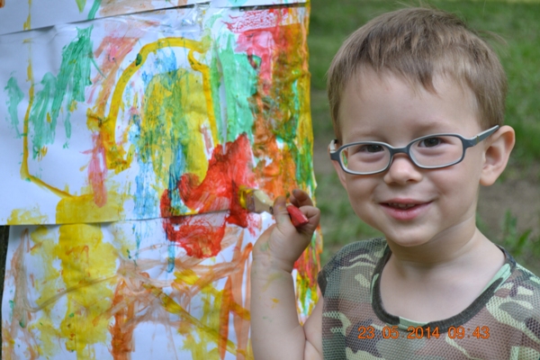 Игры на улице. Домик для фей