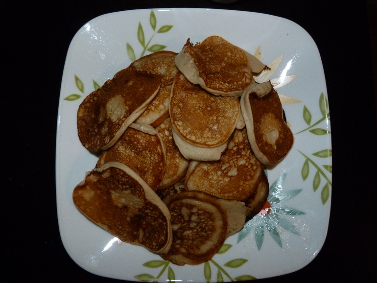 Готовим с детьми. Банановые оладьи