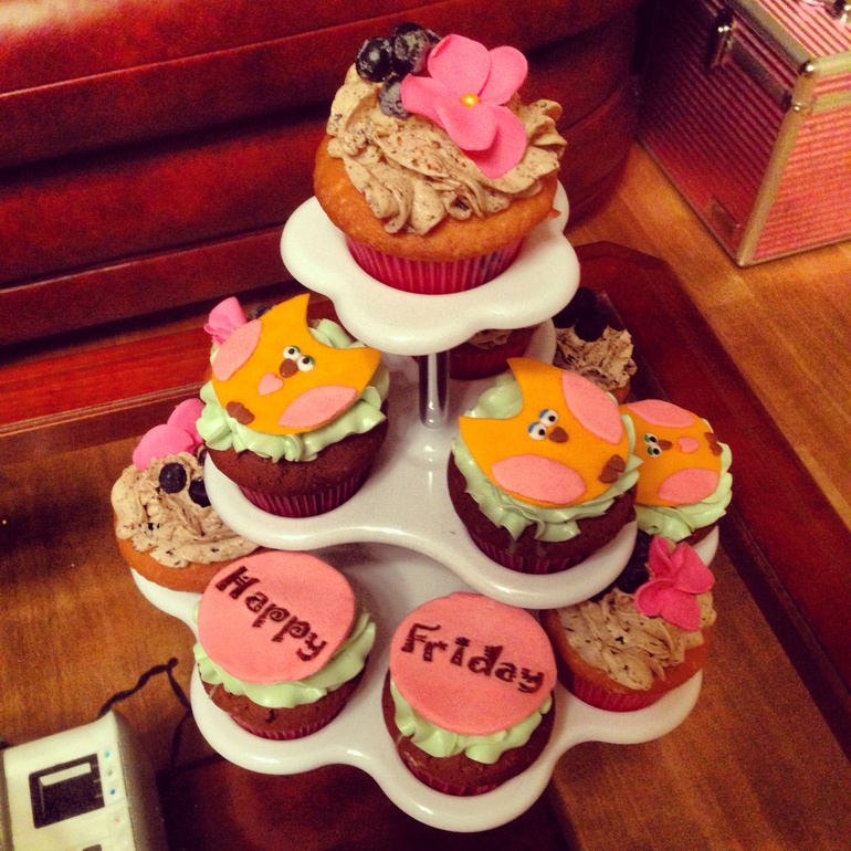 Капкейки просто к пятнице!