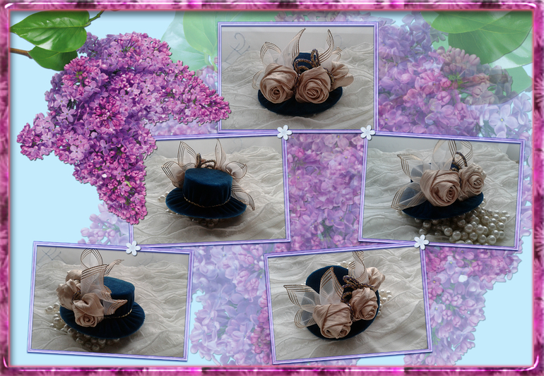 Мини-шляпки...