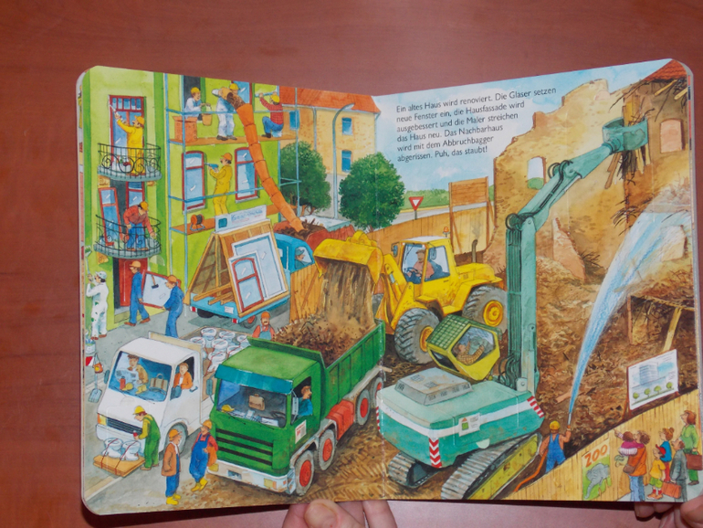 Развороты Kennst du schon die Baustelle? by Guido Wandrey