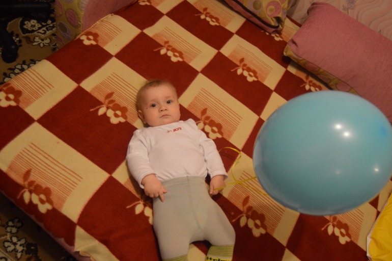 какими мы стали к 7 месяцам))