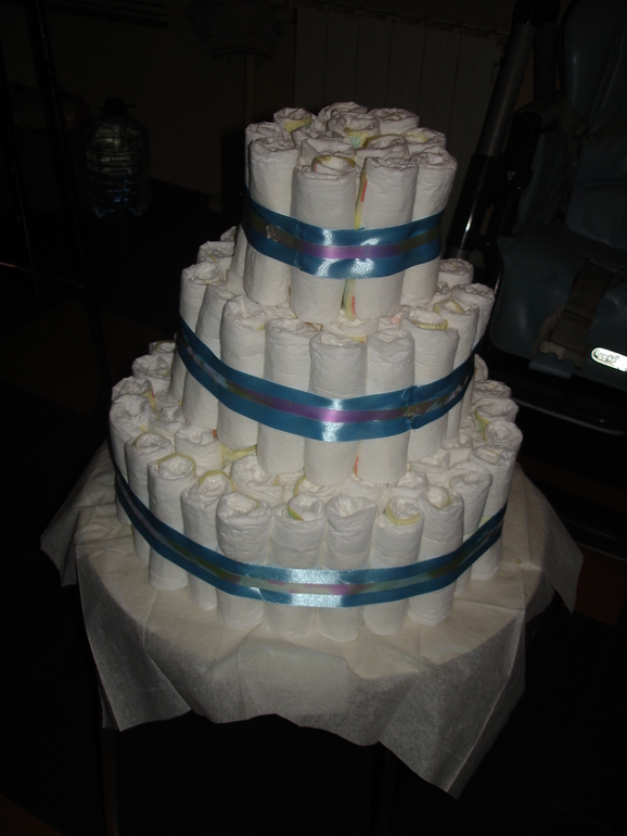 Торт из памперсов