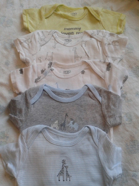 Боди Carters с коротким рукавом 6 м наборы