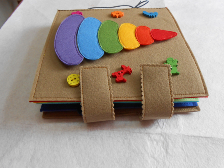 Развивающая книжка "Веселая радуга"