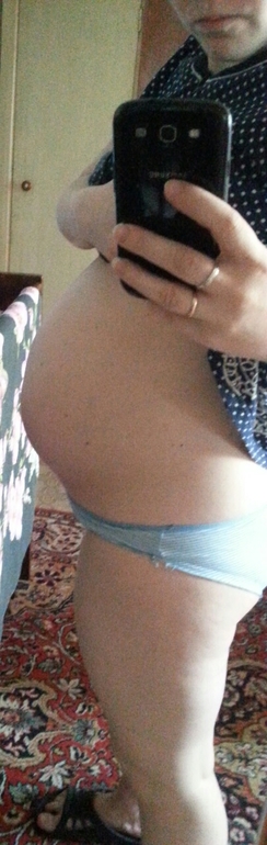 Шагнули мы в третий триместр.....27 недель нам)))))