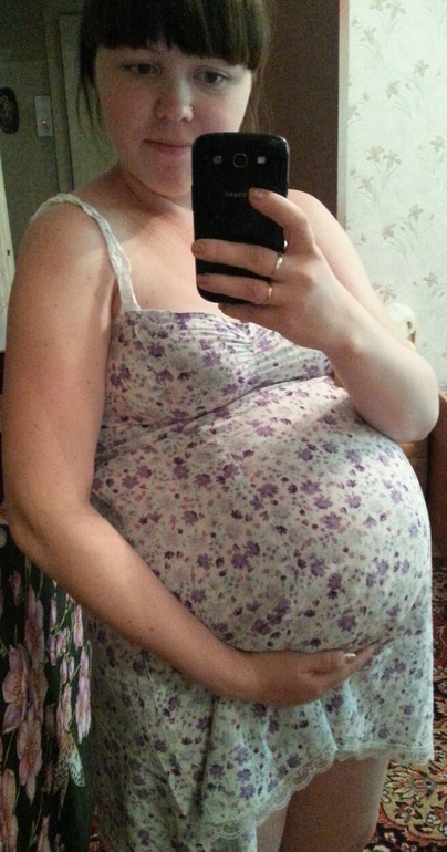 Еще немножко еще чучуть!!!!Нам ровно 37 неделик!!!!))))