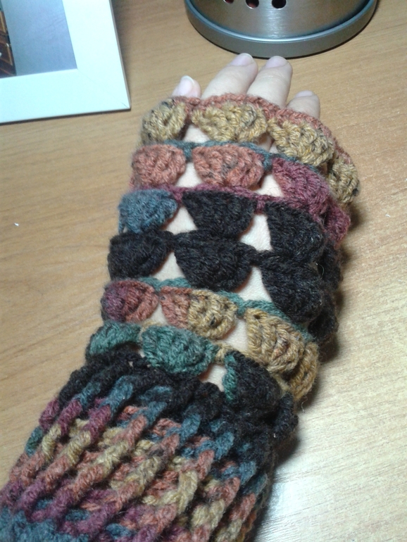 Митенки и кольцо