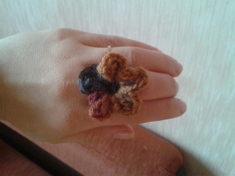 Митенки и кольцо