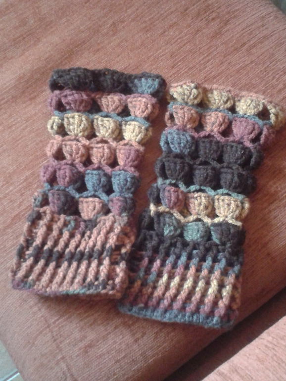 Митенки и кольцо