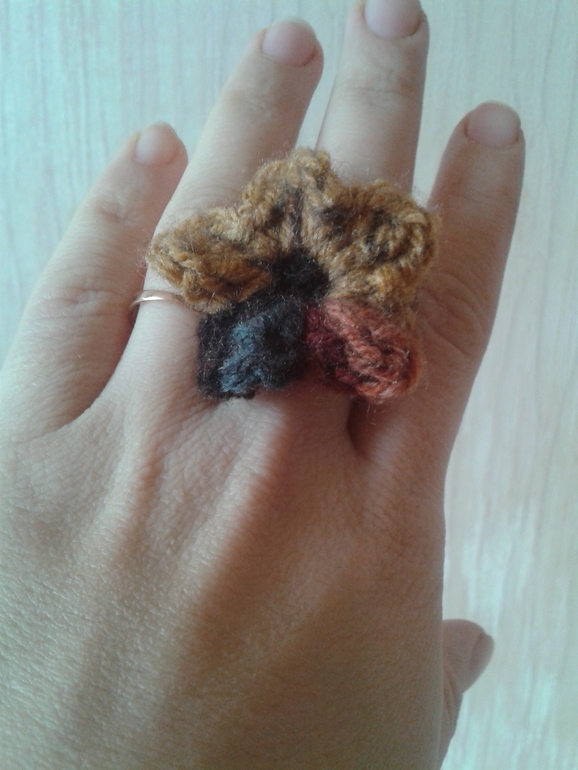 Митенки и кольцо