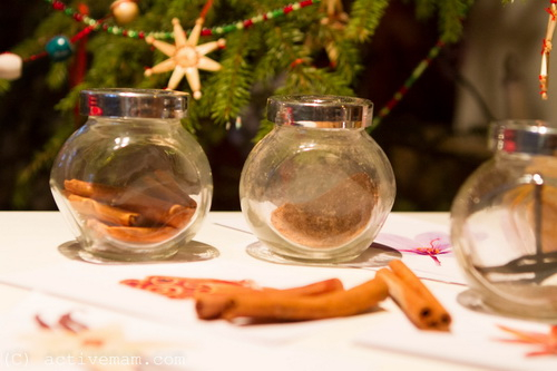 Игры с ароматами и специями, лото запахов и Шичида