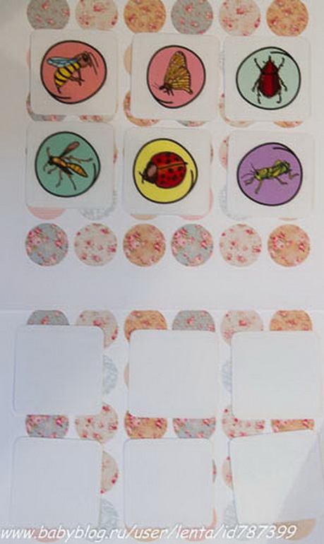 ЖУ-ЖУ Мемори для самых маленьких+раздача материала!