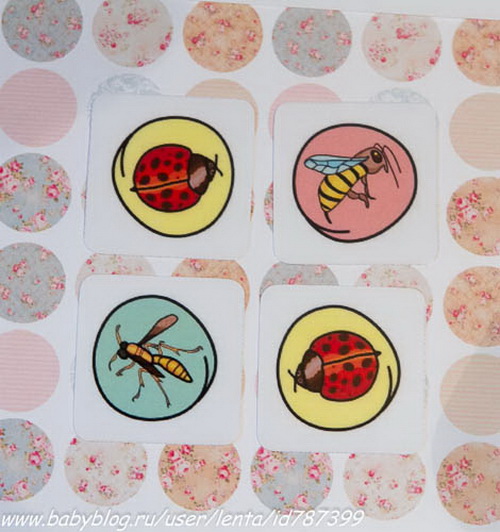 ЖУ-ЖУ Мемори для самых маленьких+раздача материала!