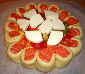 ПИРОГ С ФОРЕЛЬЮ