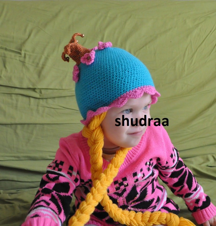 если у вас неудачная стрижка...шапка рапунцель спасет