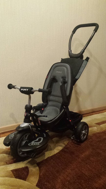 PUKY  ceety S6 на черной раме