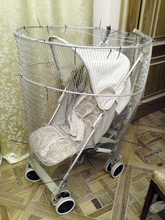 День защиты детей в Парке Горького. Парад колясок.