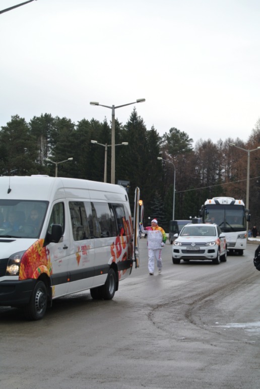 Эстафета олимпийского огня