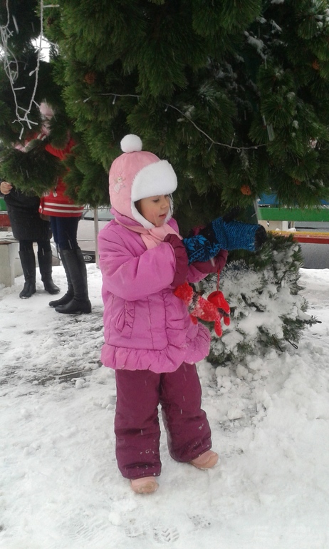 Начало нашей зимы : )