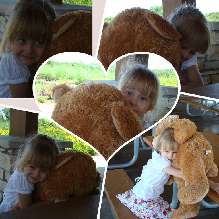 Забава и медведь.