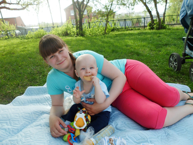 Наша весенняя прогулка!