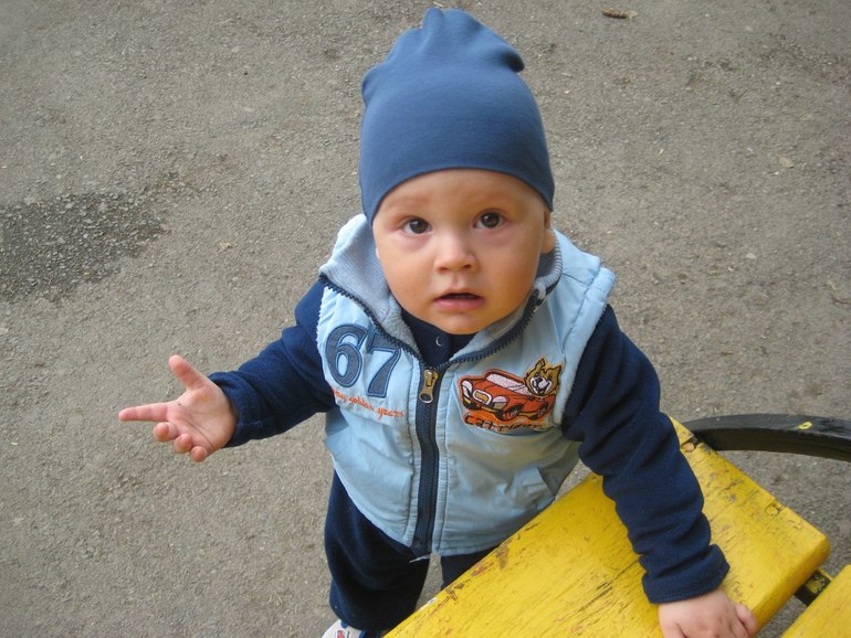 11 месяцев сынуле