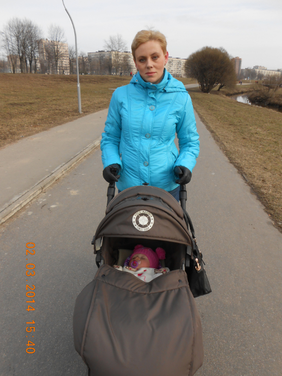 Наша "масленичная" прогулка:)