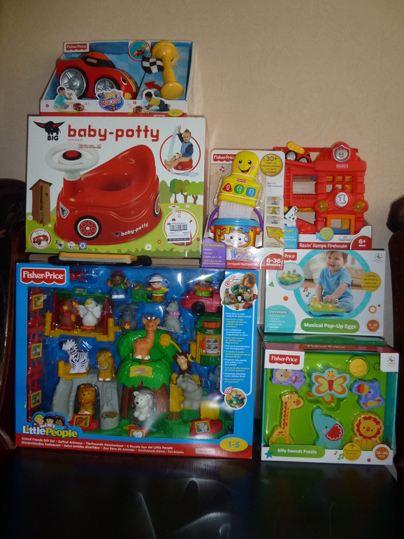 Игрушки в наличии из заказа от 01.08.2013