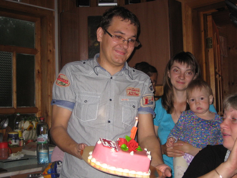 Запоздалый отчет о том, как мы отметили первый годик нашей любимой дочки Софии))))