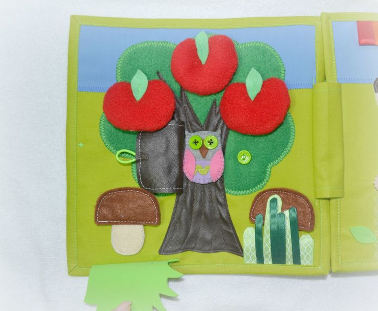 Именная развивающая книжка