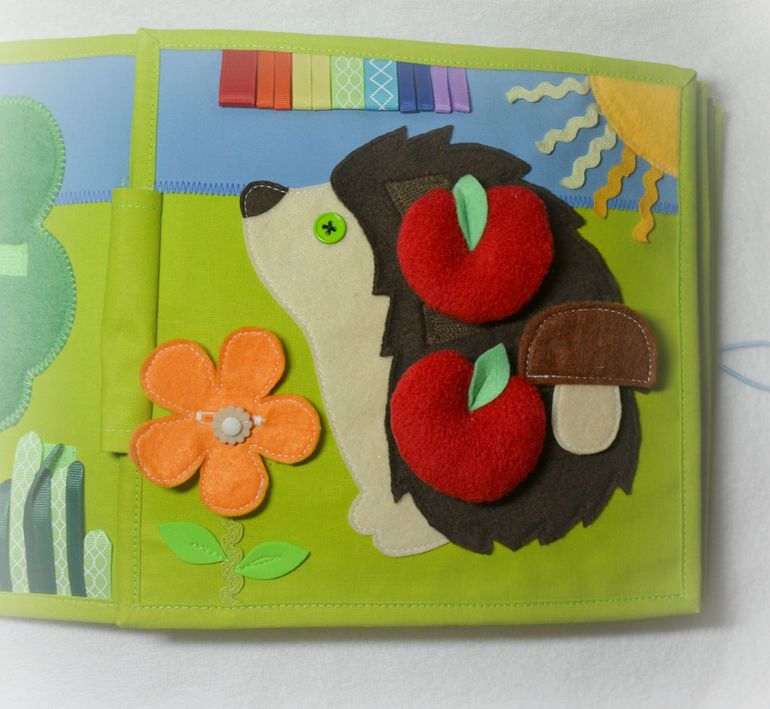 Именная развивающая книжка