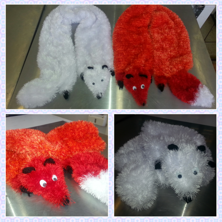 Зверошарфики;)