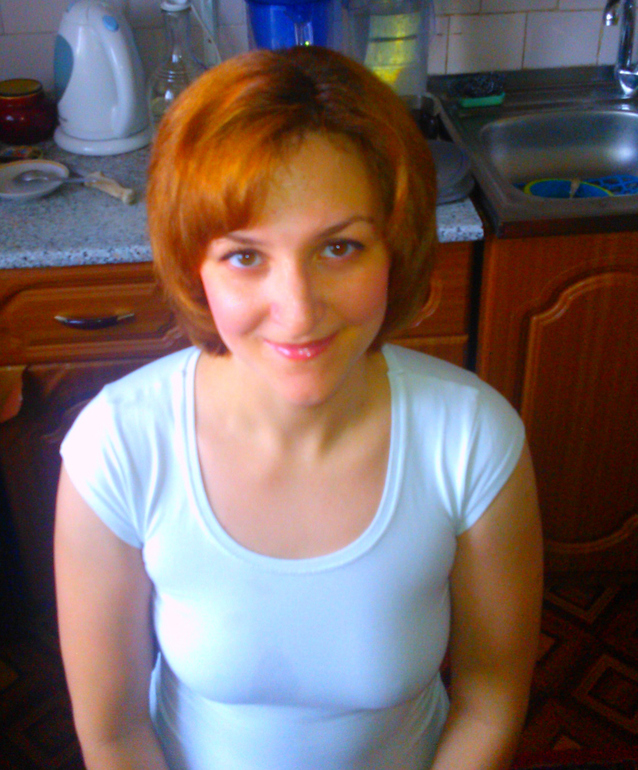 Из брюнетки в русый