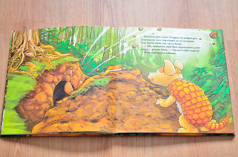 Книга с рельефными картинками